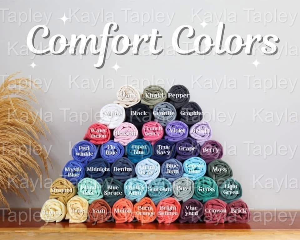 Blue Floral Custom Names