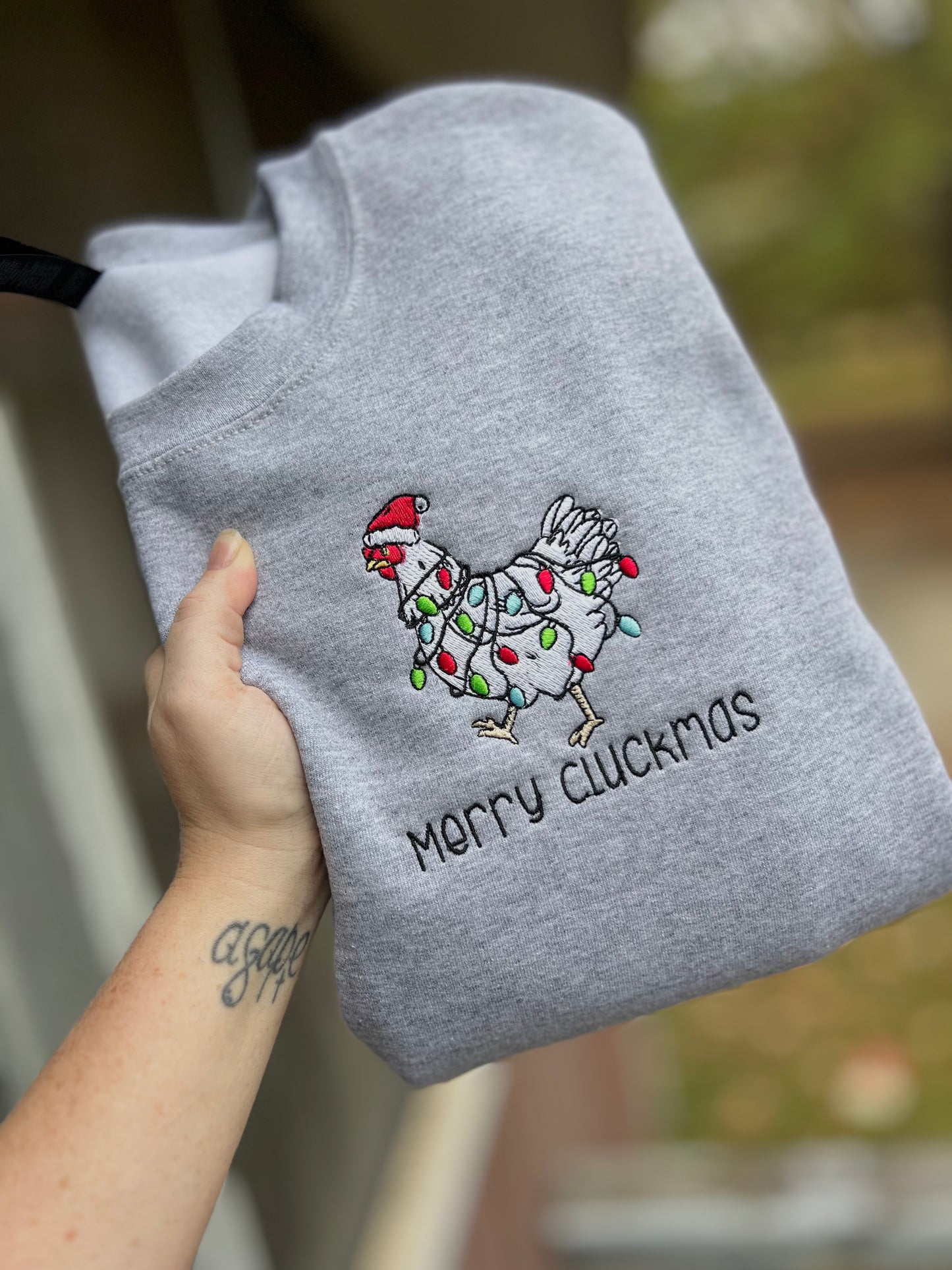 Merry Cluckmas Sweatshirt