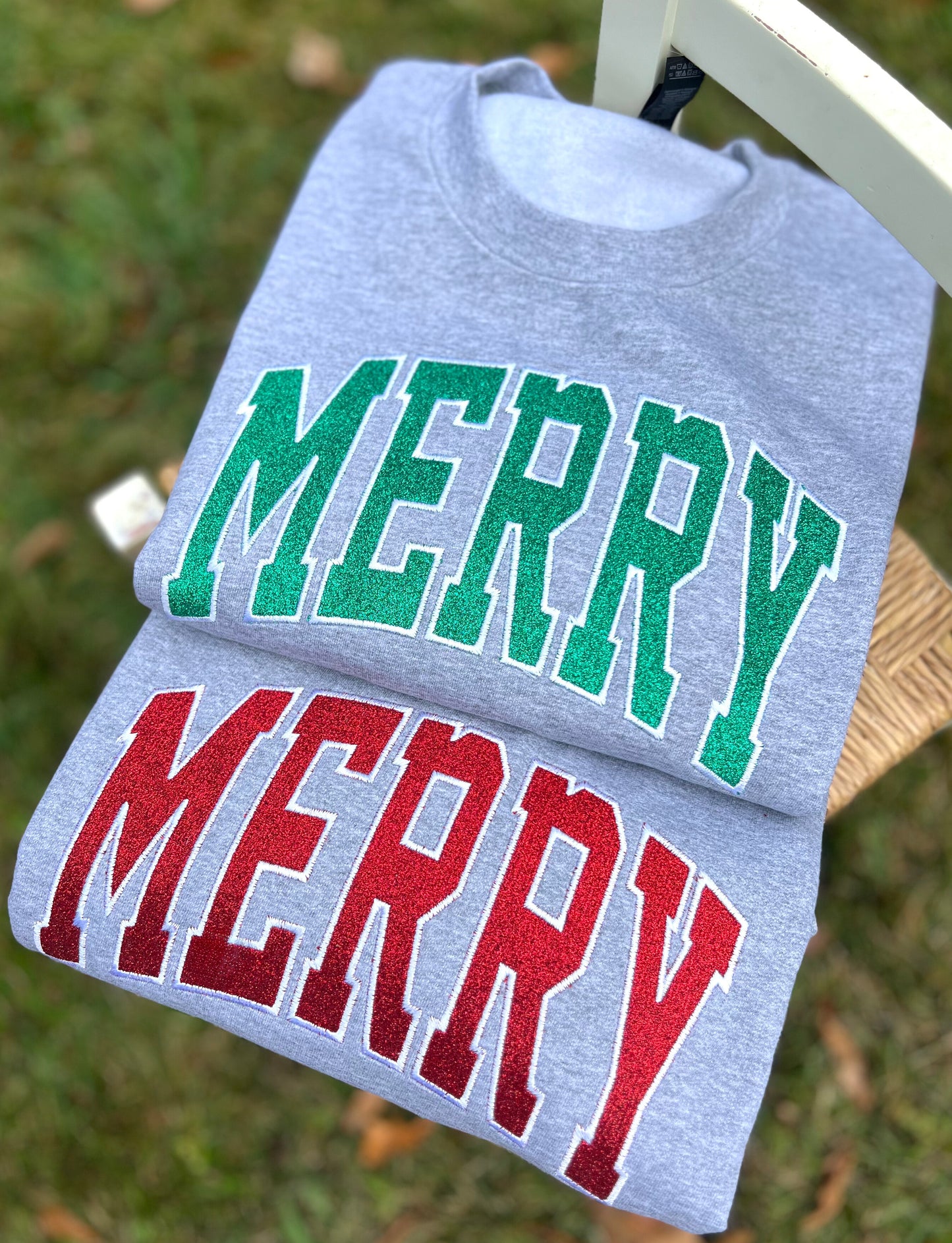 Merry Glitter Applique