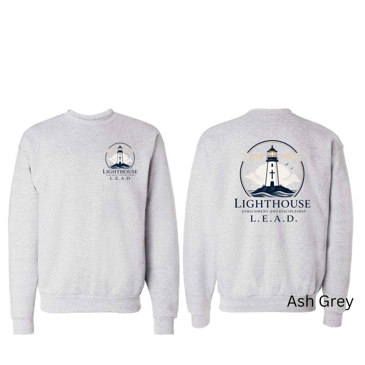 Adult Gildan Sweatshirt Pocket & Back