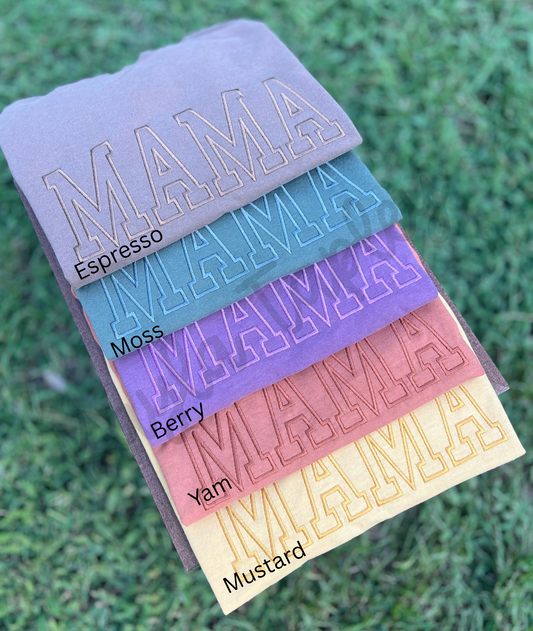 Fall Monochromic Name Tees