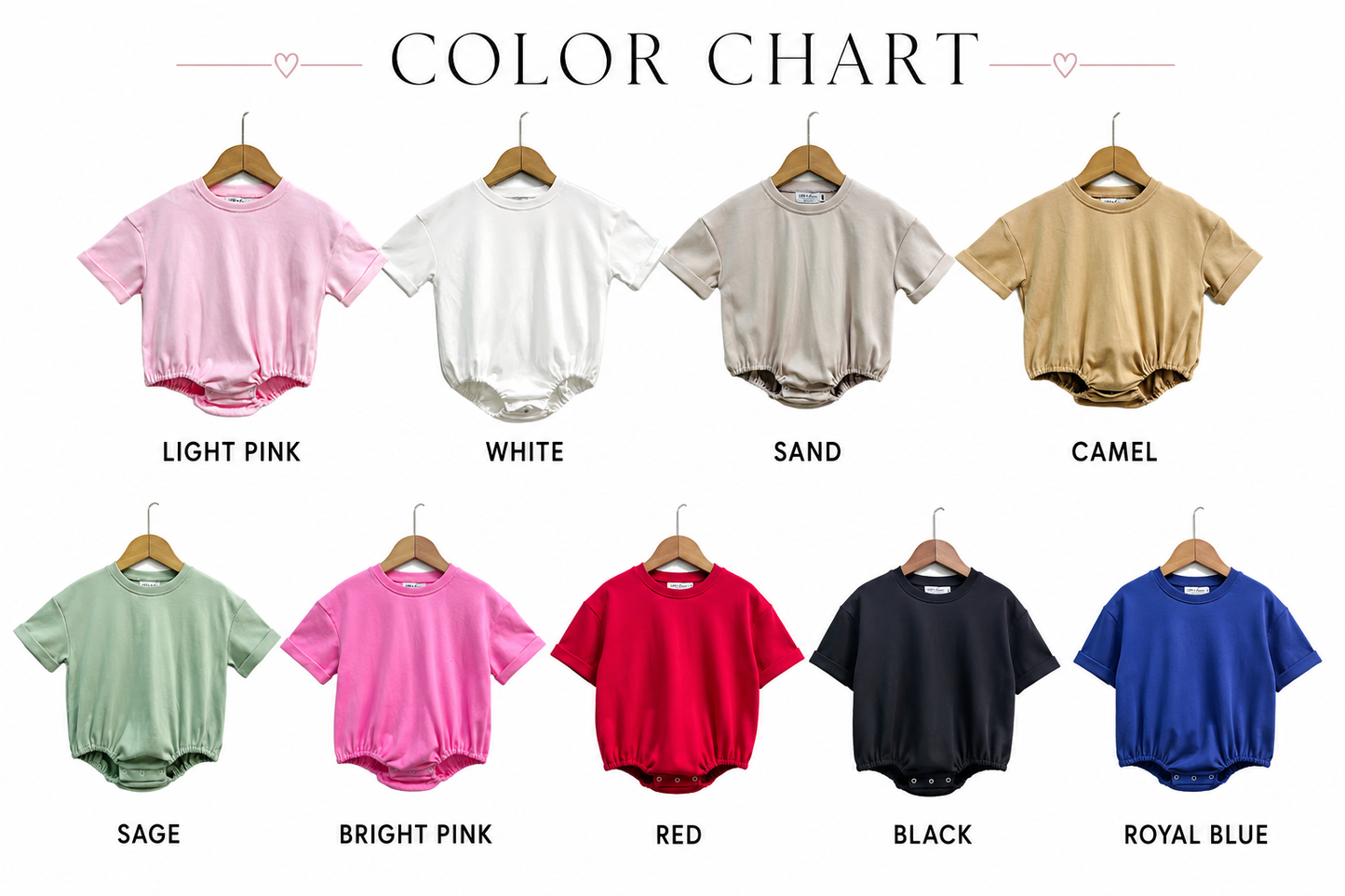 Girls Tees,Crews & Bubbles 3D Puff Names