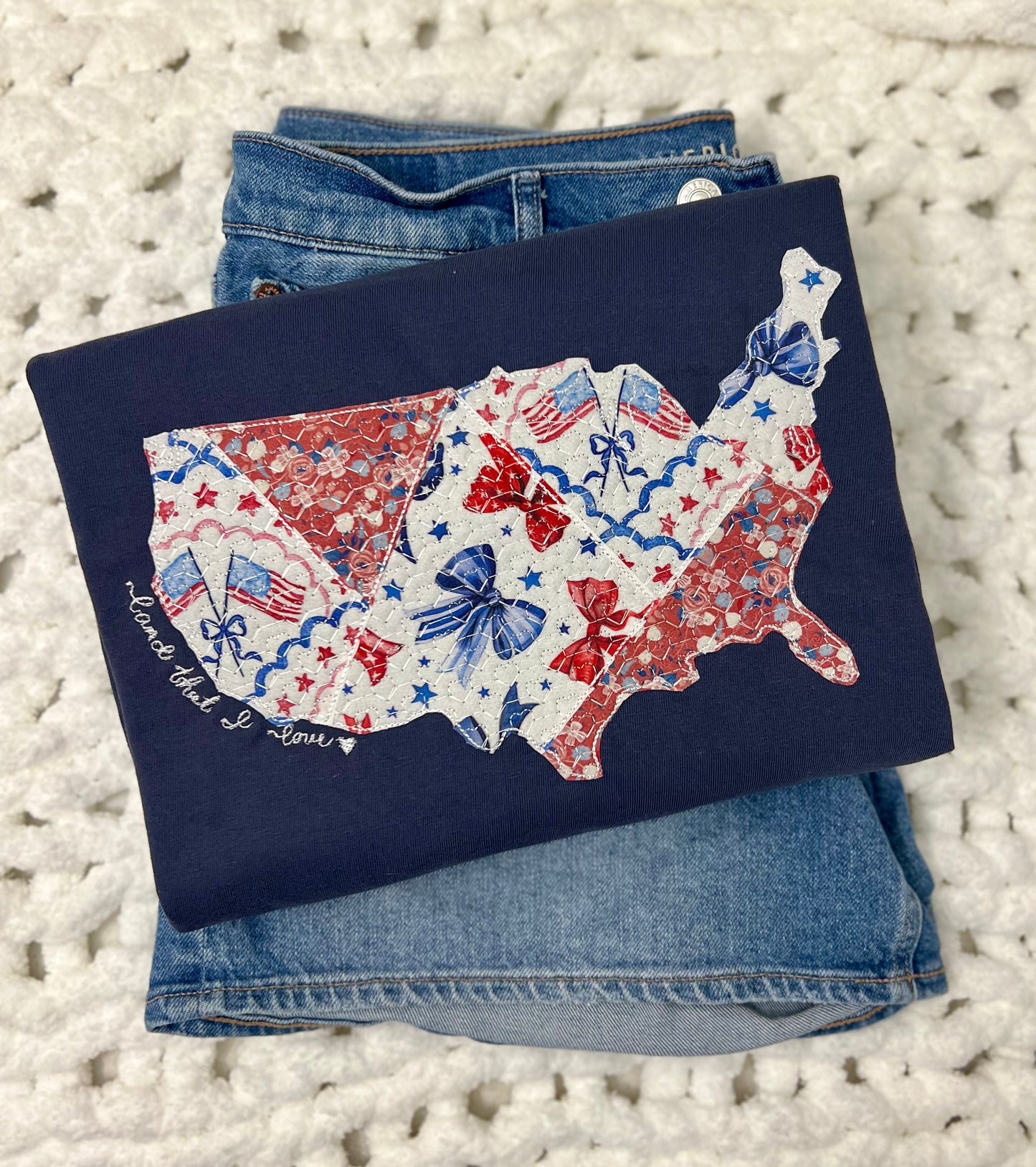 Land that I love Patch Work