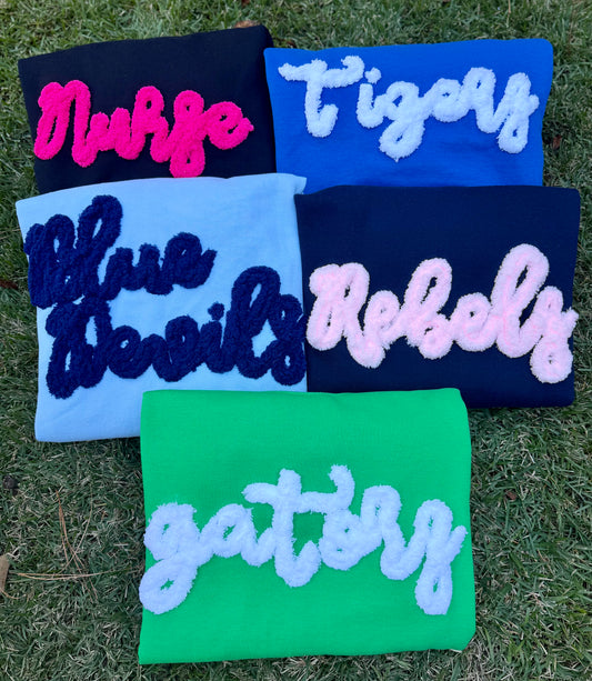 Custom Chenille Yarn Names