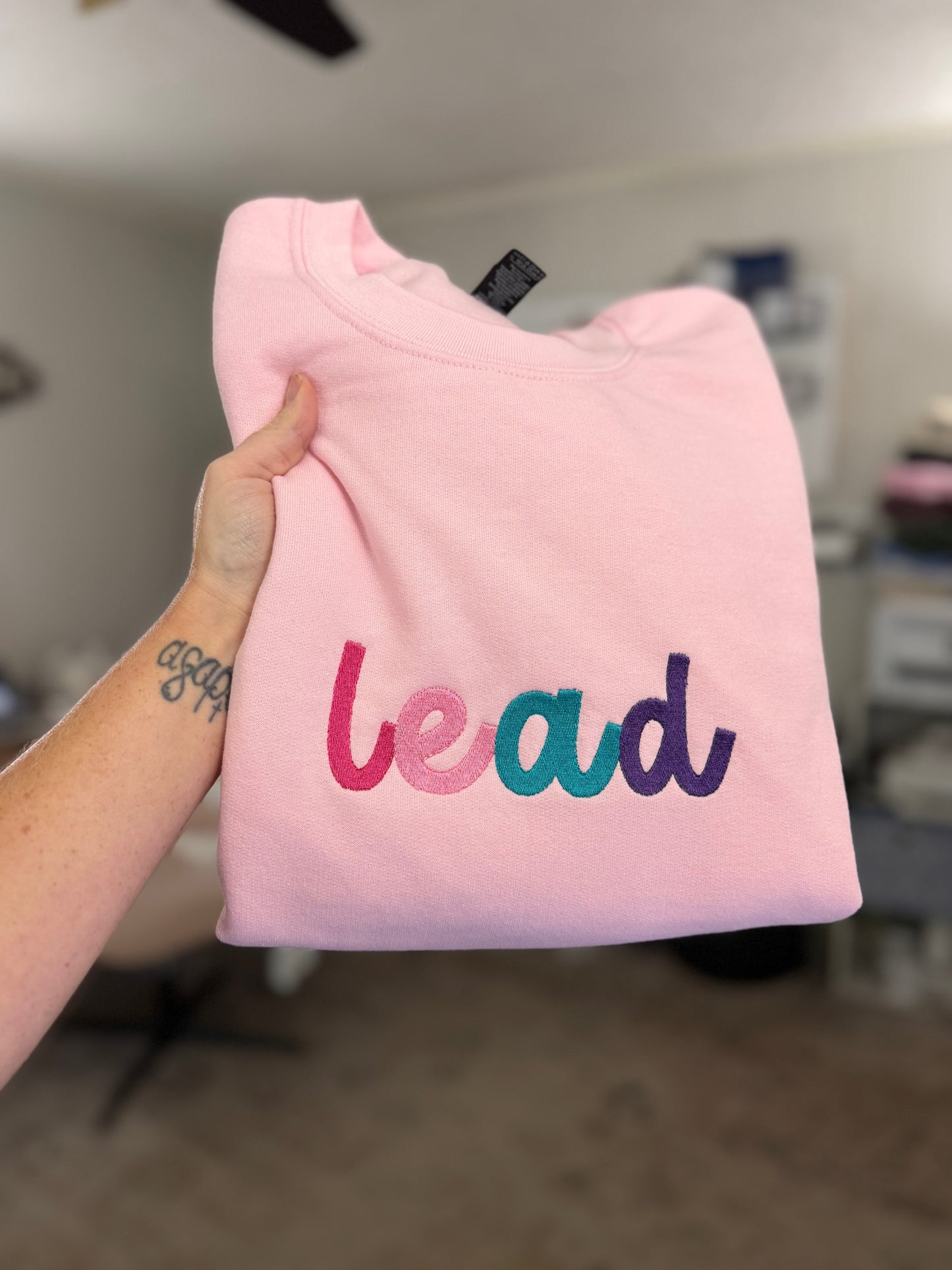 Adult Gildan Sweatshirt Embroidered
