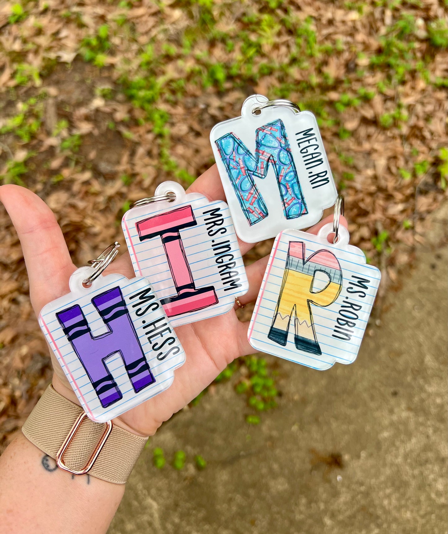 Teacher/Nurse Keychain