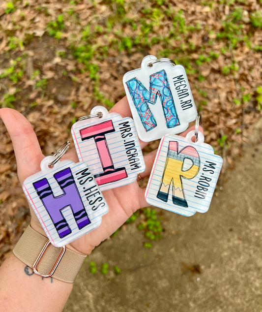 Teacher/Nurse Keychain