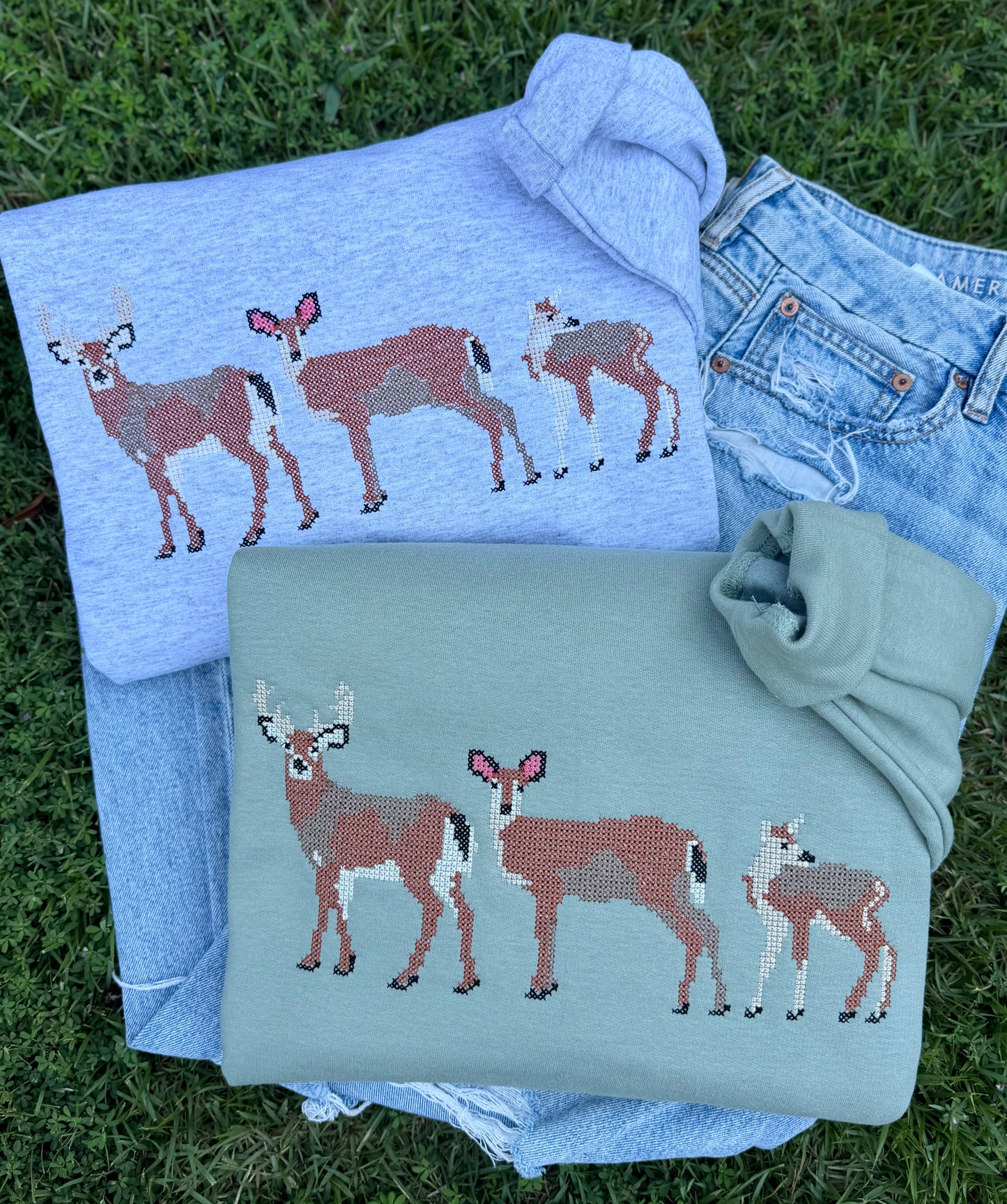 Cross Stitch Deer