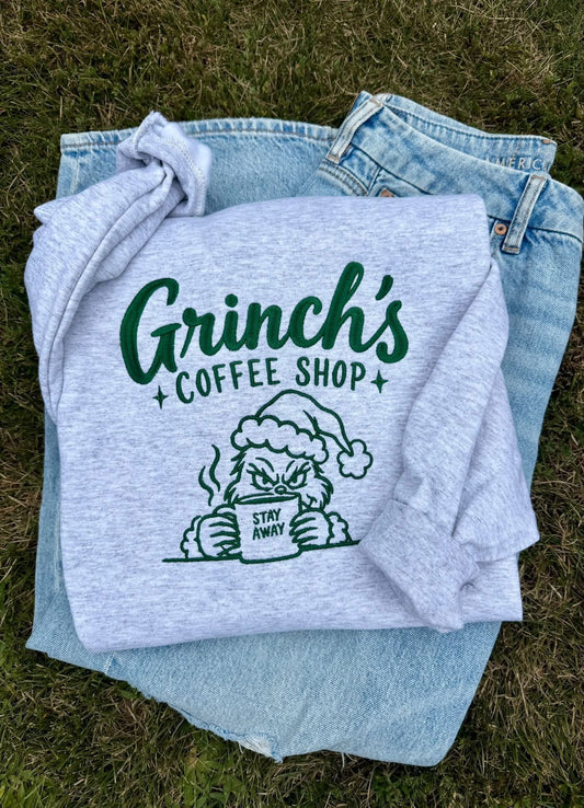 The Grinch's Coffee Shop Sweatshirts