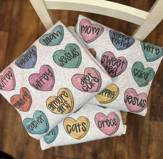 Custom Candy Heart