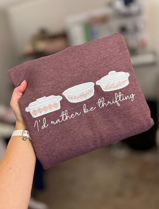 I'd rather be thrifting