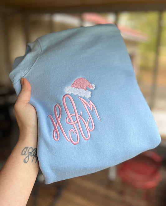 Monogram Santa