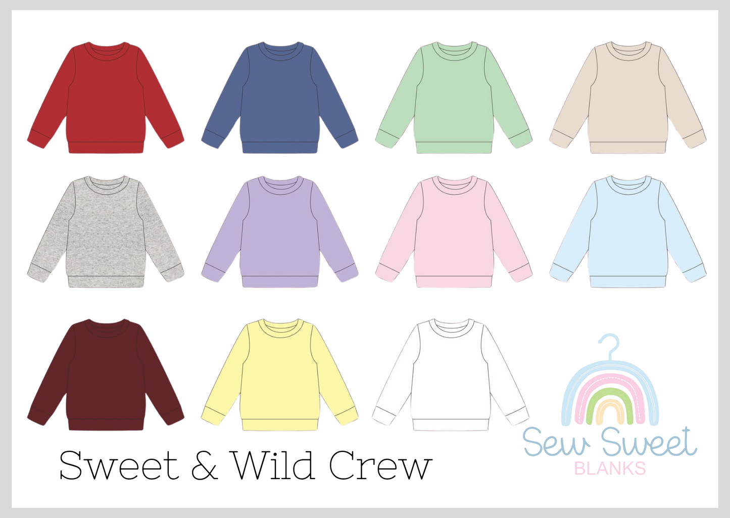 Girlie Name Tees and Crews