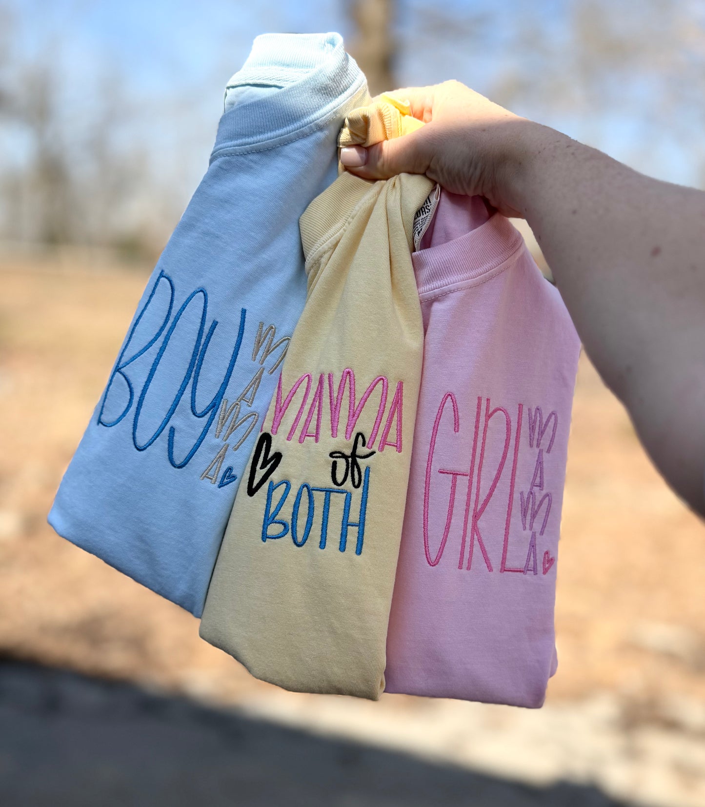 Mama Pocket Tees & crews