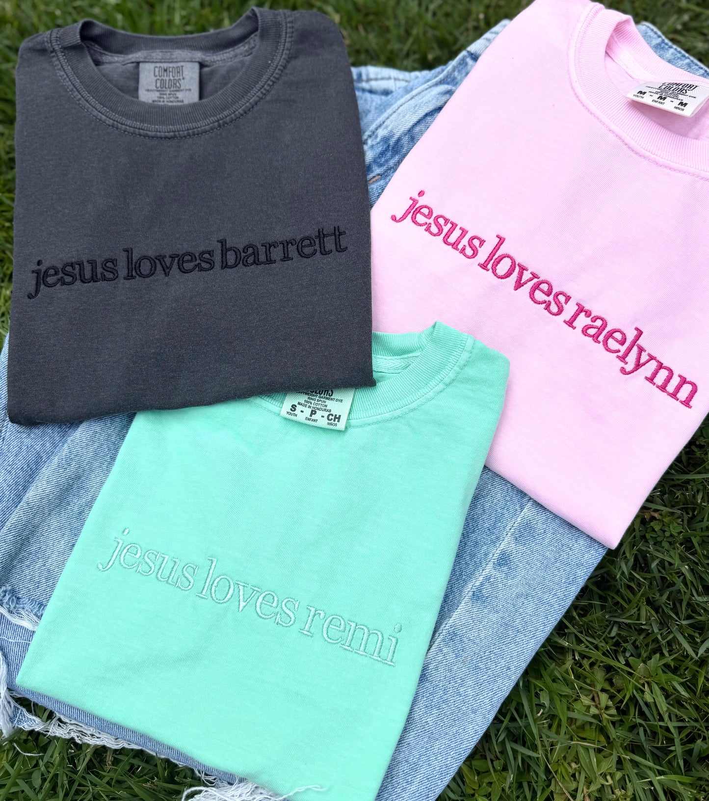 Jesus loves ___